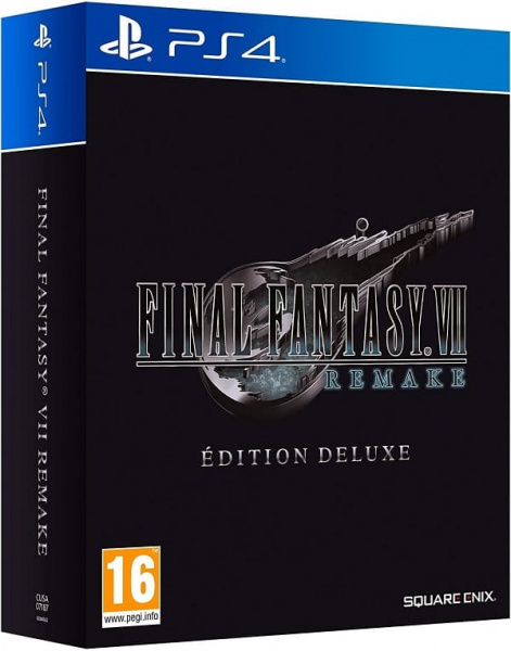 Final Fantasy VII (7) Remake - Deluxe Edition (PS4, АНГЛ, БУ)