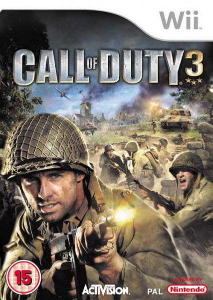 Call Of Duty 3 (Wii, АНГЛ, БУ)