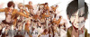 Кружка Attack on Titan 1-4