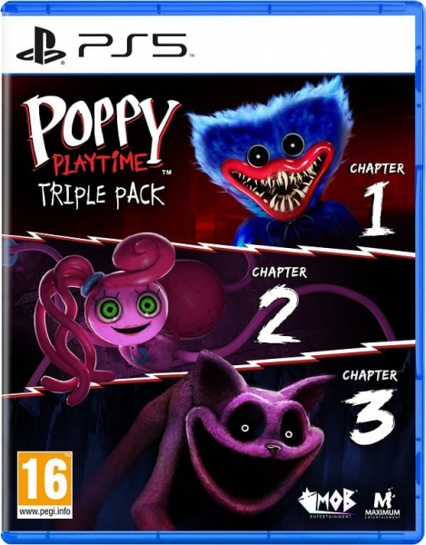 Poppy Playtime Triple Pack (PS5, русские субтитры, БУ)
