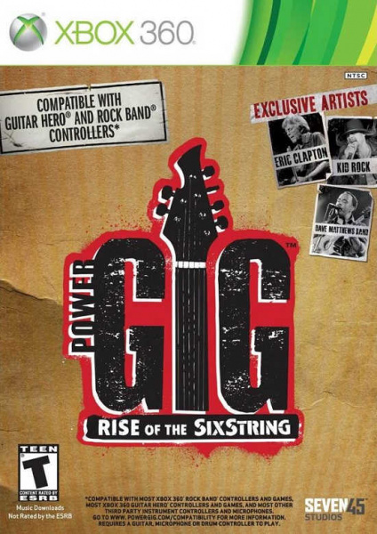 Power Gig: Rise of the SixString (Xbox 360, АНГЛ, БУ) (NTSC)