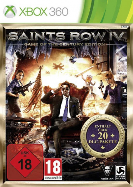 Saints Row IV (4) - Полное Издание (Xbox 360, АНГЛ, БУ)