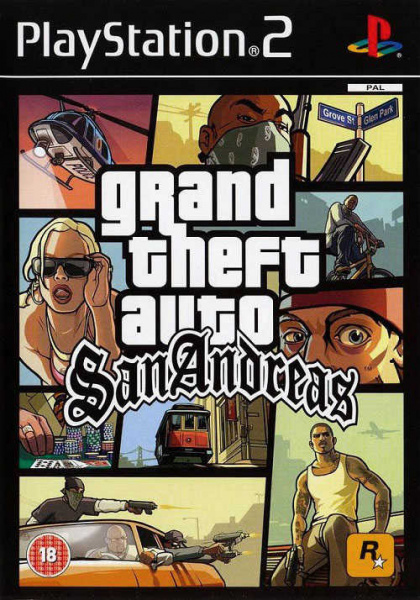 Grand Theft Auto (GTA): San Andreas (PS2, АНГЛ, БУ) Grand Theft Auto (GTA): San Andreas (PS2, АНГЛ, БУ)