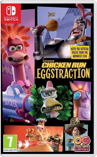 Chicken Run: Eggstraction (Nintendo Switch, английская версия)