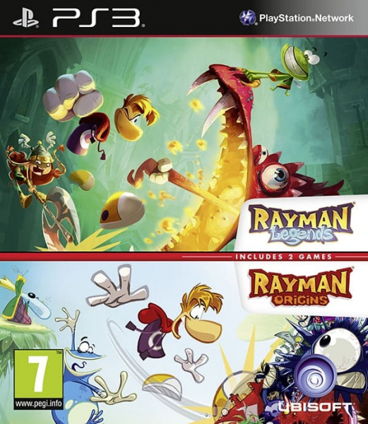 Rayman Legend + Origins Double Pack (PS3, АНГЛ)