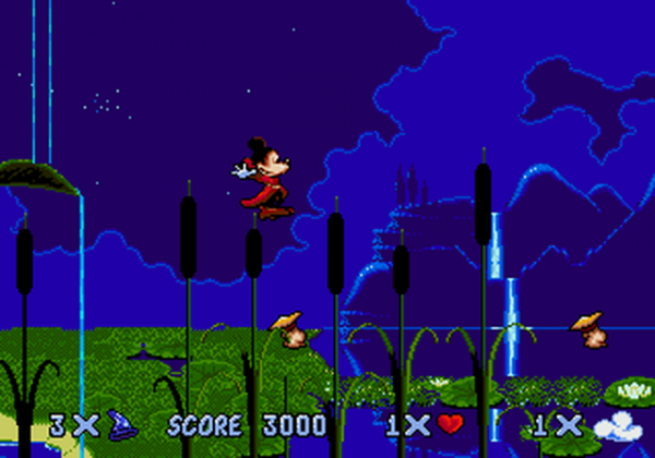 Картридж (16 бит) Fantasia Mickey Mouse для Сеги - интернет-магазин GameShock г. Челябинск