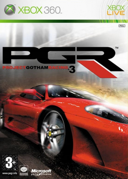 Project Gotham Racing 3 (Xbox 360, АНГЛ, БУ)