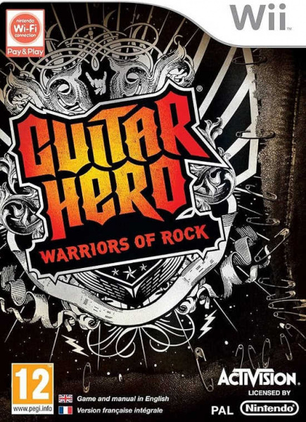 Guitar Hero: Warriors of Rock (Wii, АНГЛ, БУ)