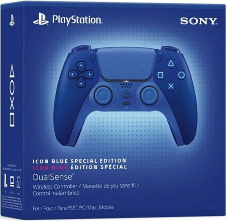 Геймпад Sony DualSense - Icon Blue Special Edition (синий) (PS5) Геймпад Sony DualSense - Icon Blue Special Edition (синий) (PS5)