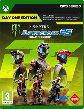 Monster Energy Supercross 25 - Day One Edition (Xbox Series X, английская версия) Monster Energy Supercross 25 - Day One Edition (Xbox Series X, английская версия)