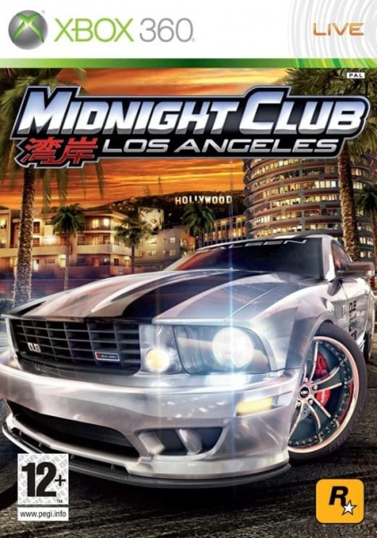 Midnight Club Los Angeles (Xbox 360, АНГЛ, БУ)