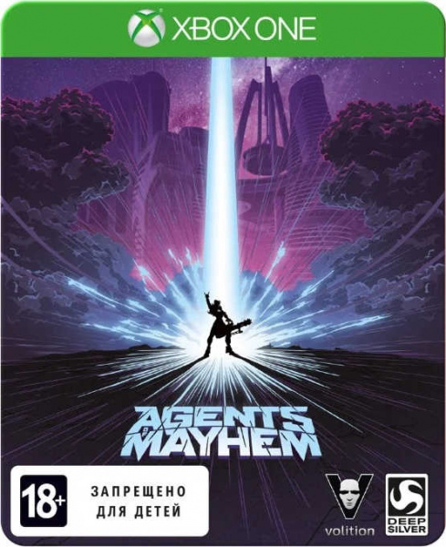 Agents of Mayhem - Steelbook Edition (Xbox One, РУС, БУ)