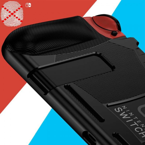 Накладка силиконовая для Nintendo Switch Protector Shell Black - интернет-магазин GameShock г. Челябинск