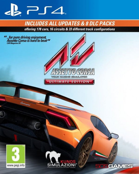 Assetto Corsa - Ultimate Edition [PS4, русские субтитры]