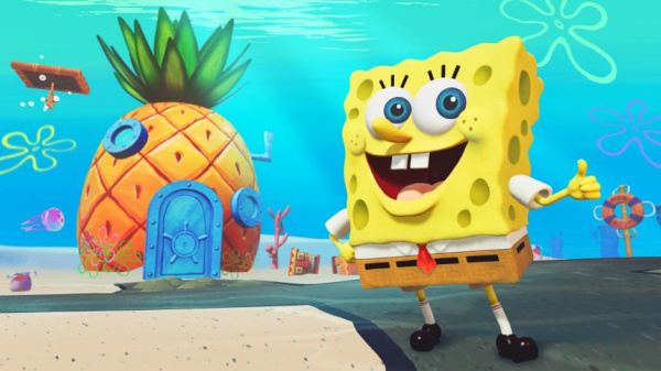 SpongeBob SquarePants: Battle for Bikini Bottom - Rehydrated (PS4, РУС, БУ) - интернет-магазин GameShock г. Челябинск