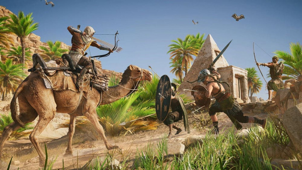 Assassin's Creed: Истоки (Origins) - Deluxe Edition (PS4, русская версия) - интернет-магазин GameShock г. Челябинск