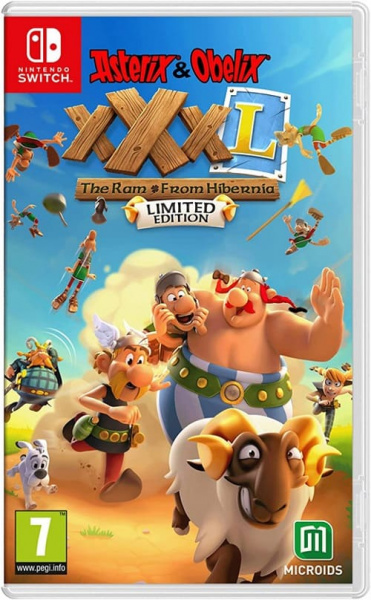 Asterix and Obelix XXXL: The Ram From Hibernia (Nintendo Switch, русские субтитры, БУ)