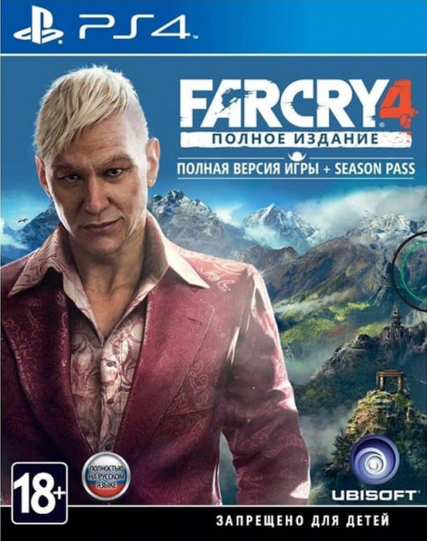 Far Cry 4: Complete Edition (Полное Издание) (PS4, РУС, БУ) Far Cry 4: Complete Edition (Полное Издание) (PS4, РУС, БУ)