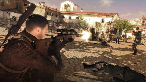 Sniper Elite 4 (Nintendo Switch, русская версия) - интернет-магазин GameShock г. Челябинск