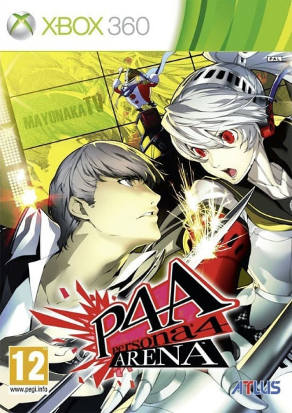 Persona 4 Arena (Xbox 360, АНГЛ, БУ)