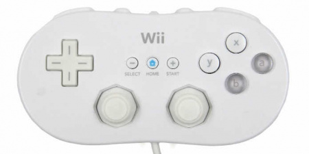 Геймпад проводной Wii Classic Controller (RVL-005) (БУ) Геймпад проводной Wii Classic Controller (RVL-005) (БУ)