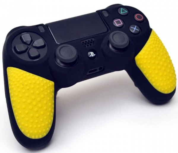 Чехол силиконовый для джойстика Non-Slip Yellow (PS4) - интернет-магазин GameShock г. Челябинск