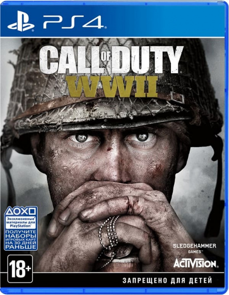 Call of Duty: WW II (2) (PS4, русская версия)