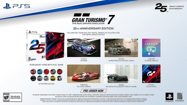 Gran Turismo 7 - 25th Anniversary Edition (PS5, русские субтитры) - интернет-магазин GameShock г. Челябинск Gran Turismo 7 - 25th Anniversary Edition (PS5, русские субтитры) - интернет-магазин GameShock г. Челябинск