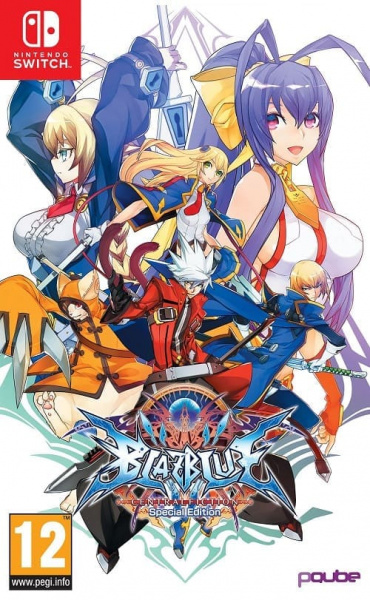 BlazeBlue: Central Fiction [Nintendo Switch, английская версия, БУ]