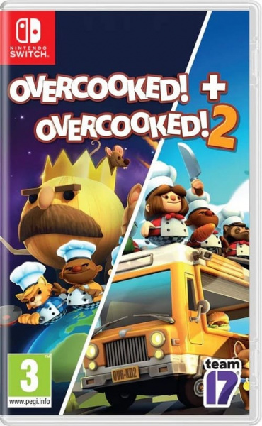 Overcooked! + Overcooked! 2 (Nintendo Switch, английская версия)