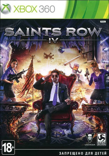 Saints Row 4 (Xbox 360, АНГЛ, БУ) Saints Row 4 (Xbox 360, АНГЛ, БУ)