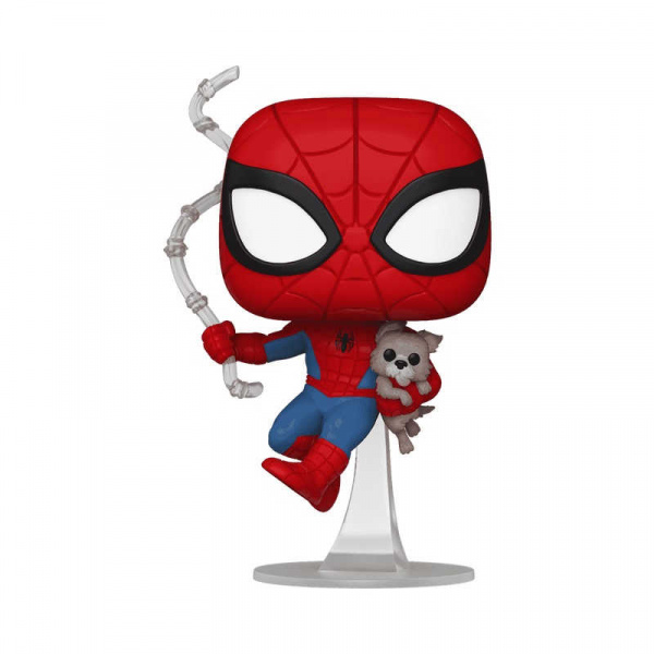 Фигурка Funko POP! Marvel: Spider-Man with Sandwich the Dog (Exc) 1449 Фигурка Funko POP! Marvel: Spider-Man with Sandwich the Dog (Exc) 1449