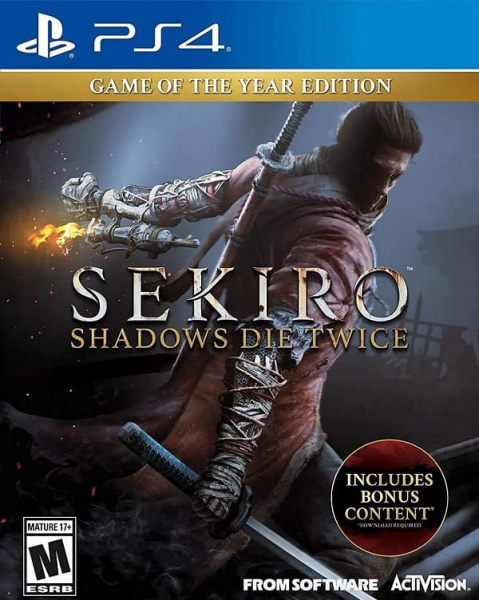 Sekiro: Shadows Die Twice - Game of The Year Edition (PS4, АНГЛ, БУ)
