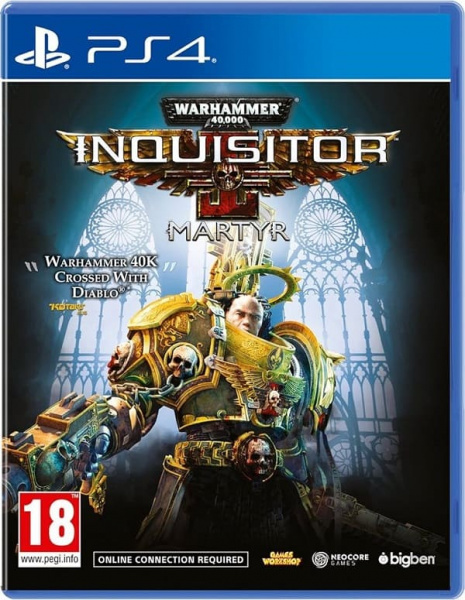 Warhammer 40,000: Inquisitor - Martyr (PS4, РУС, БУ)
