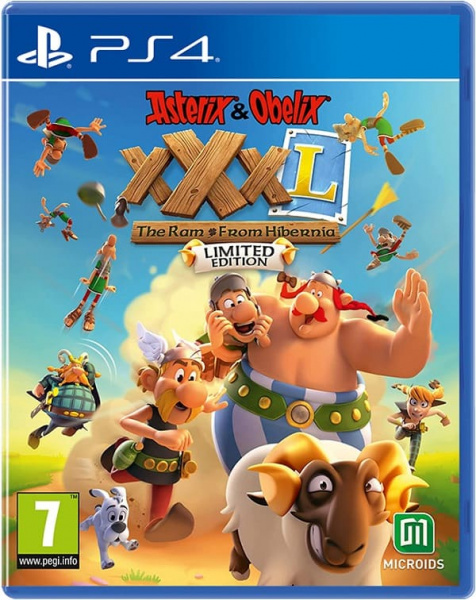 Asterix & Obelix XXXL: The Ram From Hibernia - Limited Edition (PS4, русские субтитры)