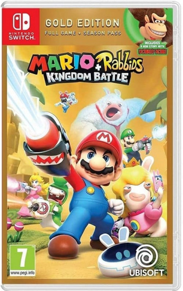 Mario + Rabbids: Kingdom Battle - Gold Edition [Nintendo Switch, русские субтитры]