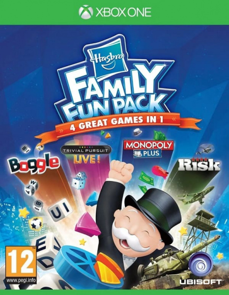 Hasbro Family Fun Pack (Xbox One, АНГЛ, БУ)