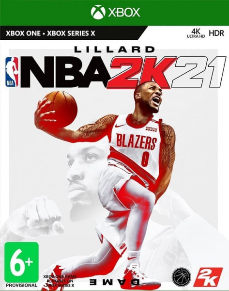 NBA 2K21 (Xbox One/Series X, английская версия, БУ)