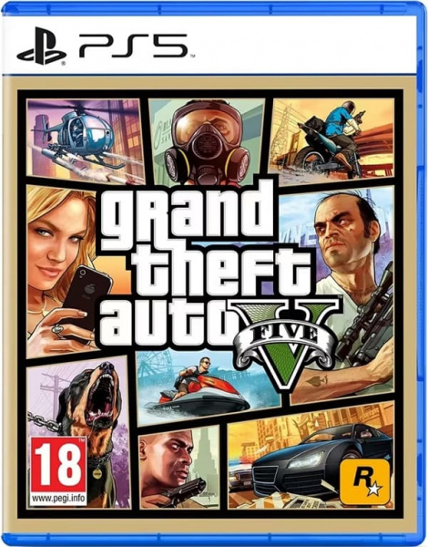 Grand Theft Auto V (GTA 5) (PS5, русские субтитры)
