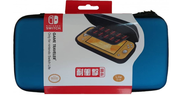 Защитный жесткий чехол Game Traveler NS Switch Lite 066 blue