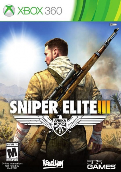 Sniper Elite 3 (Xbox 360, АНГЛ, БУ)