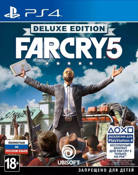 Far Cry 5 - Deluxe Edition (PS4, русская версия)