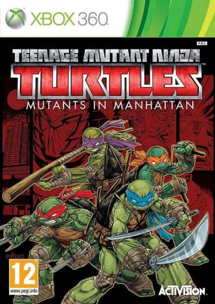 Teenage Mutant Ninja Turtles - Mutants in Manhattan (Xbox 360, АНГЛ)