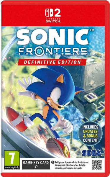 Sonic Frontiers: Definitive Edition (Nintendo Switch 2, русские субтитры, БУ)