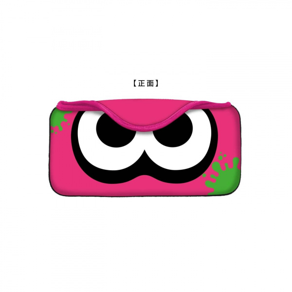 Защитный чехол Quick Pouch Collection "Splatoon 2 Pink" для Nintendo Switch/Lite