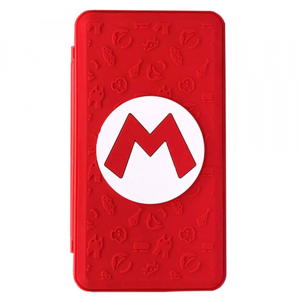 Кейс для хранения картриджей 24 игр Nintendo Switch Premium Game Card Case Super Mario Bros Кейс для хранения картриджей 24 игр Nintendo Switch Premium Game Card Case Super Mario Bros