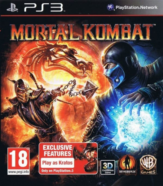 Mortal Kombat (с поддержкой 3D) (PS3, АНГЛ)