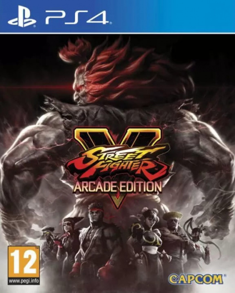 Street Fighter V (5) - Arcade Edition (PS4, русские субтитры)