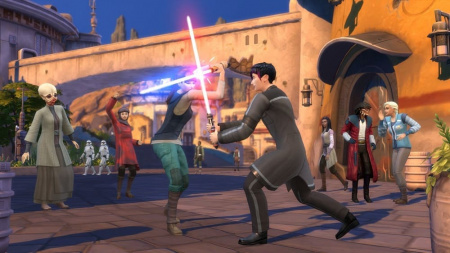 Sims 4 + Star Wars: Journey to Batuu (Xbox One, английская версия) - интернет-магазин GameShock г. Челябинск Sims 4 + Star Wars: Journey to Batuu (Xbox One, английская версия) - интернет-магазин GameShock г. Челябинск