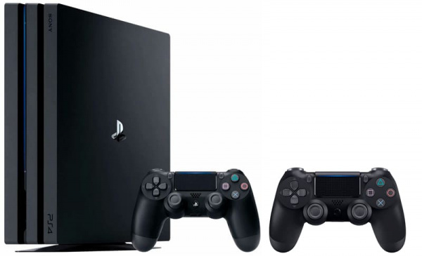Sony Playstation 4 Pro 1000Гб [БУ] + Джойстик "Black"